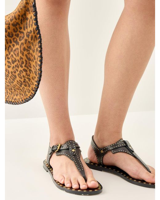 Isabel Marant Natural Joonya Sandals