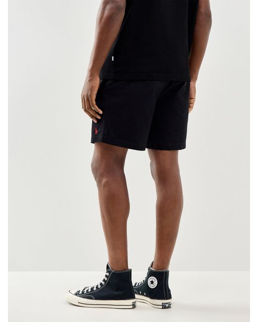 Polo Ralph Lauren Black Prepster Shorts for men