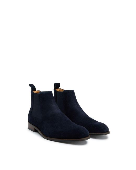 Sole Ldn Blue Amros Chelsea Boots Classic for men