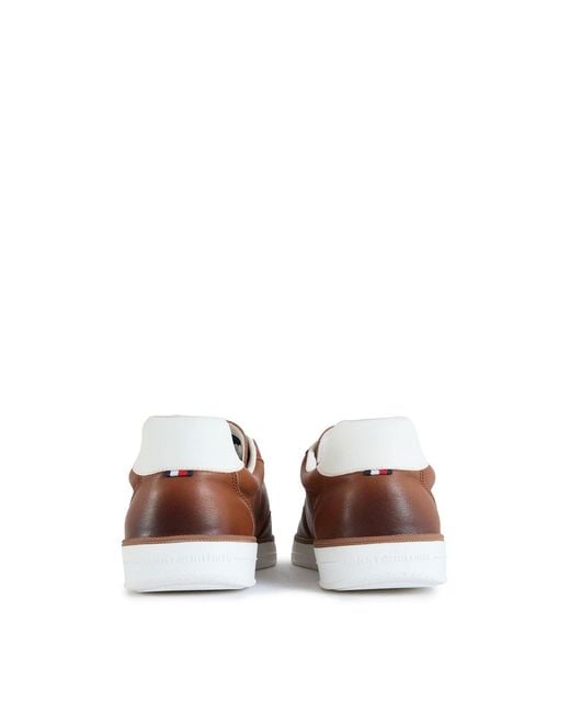 Tommy Hilfiger Brown Low Lux Trainers for men