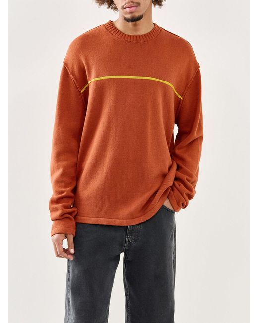 A_COLD_WALL* Orange Mercury Crew Knit for men