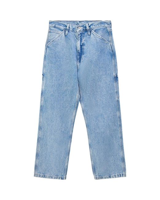 Levi's Blue 568 Loose Straight Carpenter Jeans for men