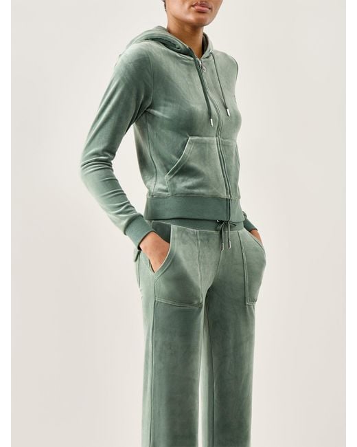 Juicy Couture Green Robertson Class Hoodie