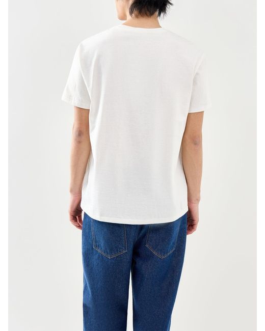 Polo Ralph Lauren White Logo T-Shirt Cream for men