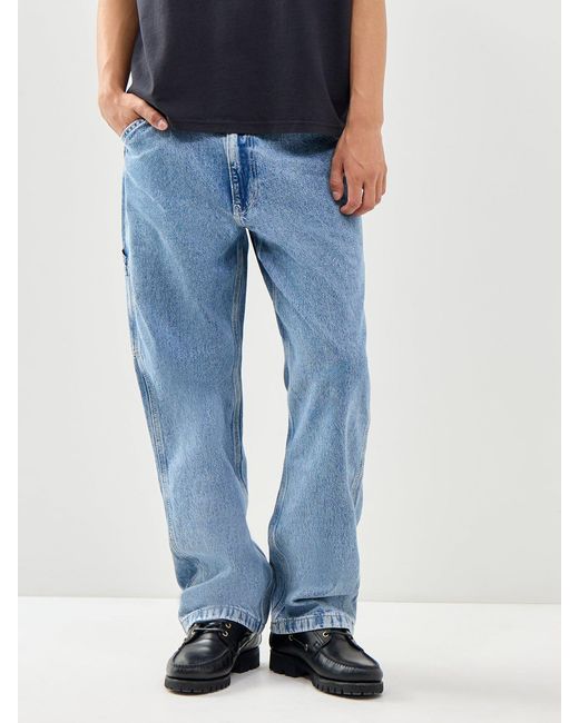 Levi's Blue 568 Loose Straight Carpenter Jeans for men