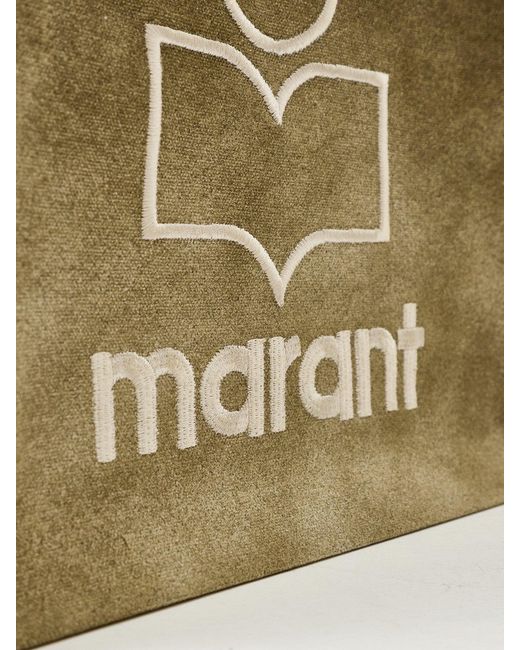 Isabel Marant Natural Yenky Zipped Tote Bag