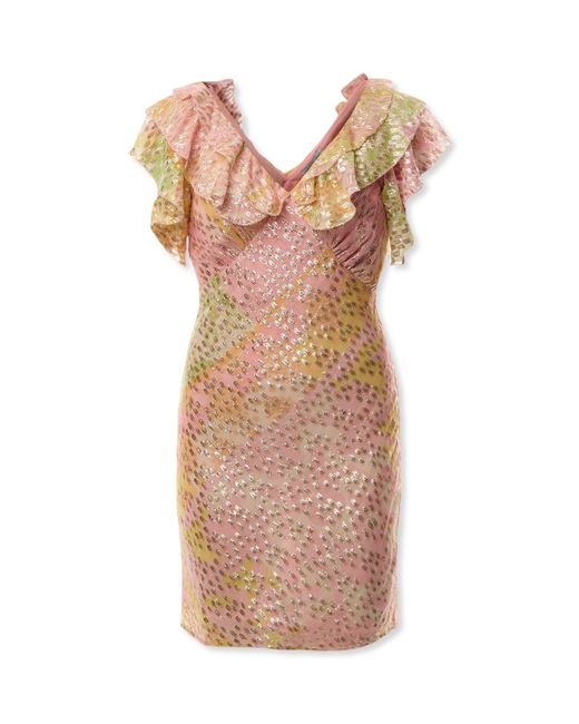 Never Fully Dressed Natural Boho Mini Tilda Dress