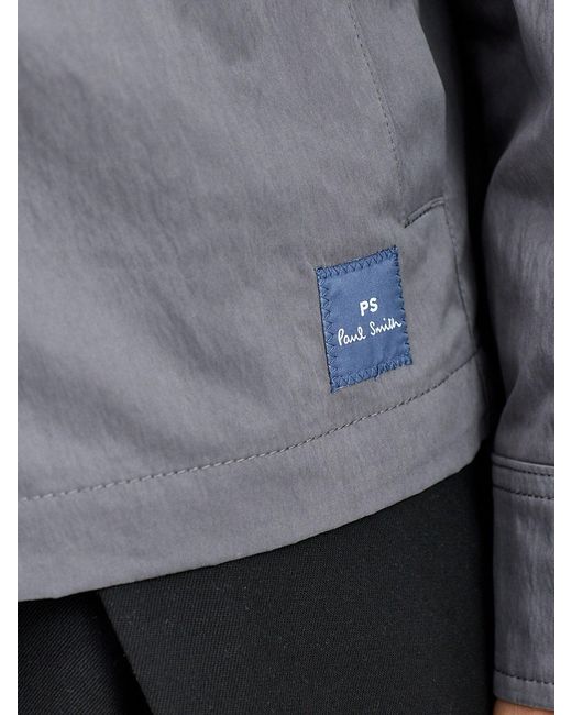 Paul Smith Gray Technical Harrington Jacket for men