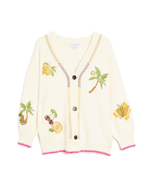 Never Fully Dressed Natural Ibiza Martha Cardigan