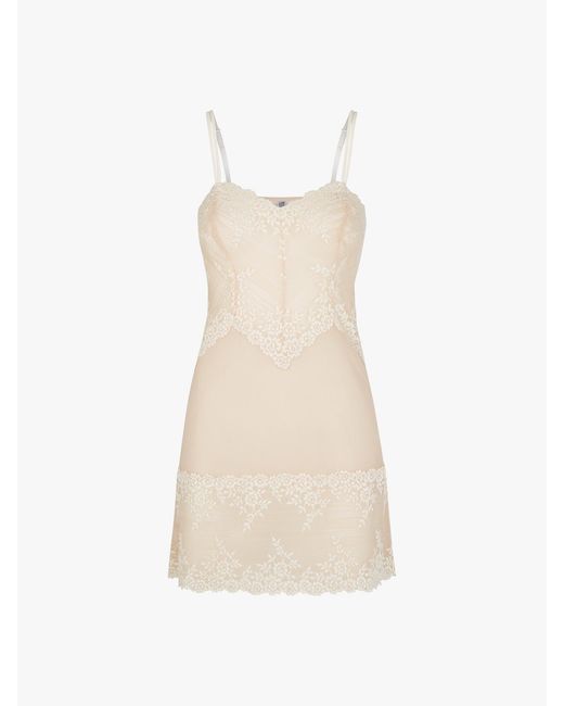 Wacoal White Embrace Lace Chemise