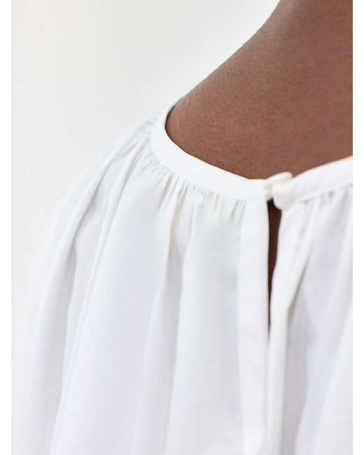 FRNCH White Caloggero Top