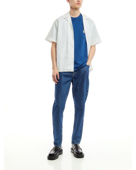Carhartt Blue Men's Short Sleeve Pocket T-shirt for men