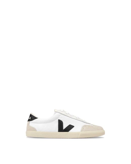 Veja White Men's Volley Trainers for men
