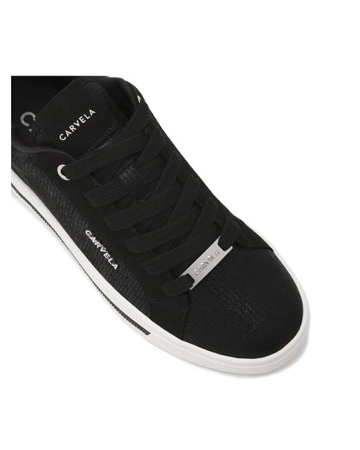 Carvela Kurt Geiger White Women's Diamond Lace Up Trainers