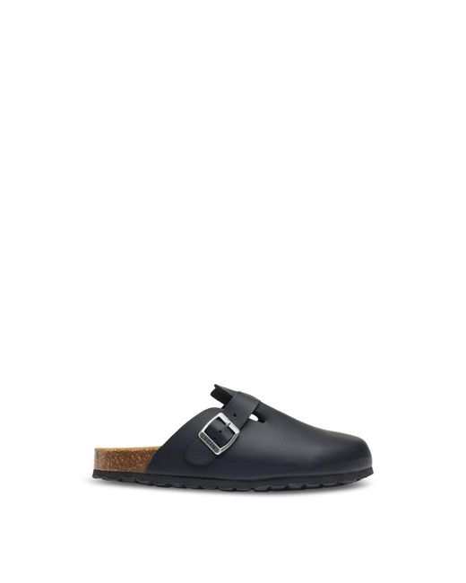 V.Gan Blue Vegan Taro Comfort Footbed Slippers for men