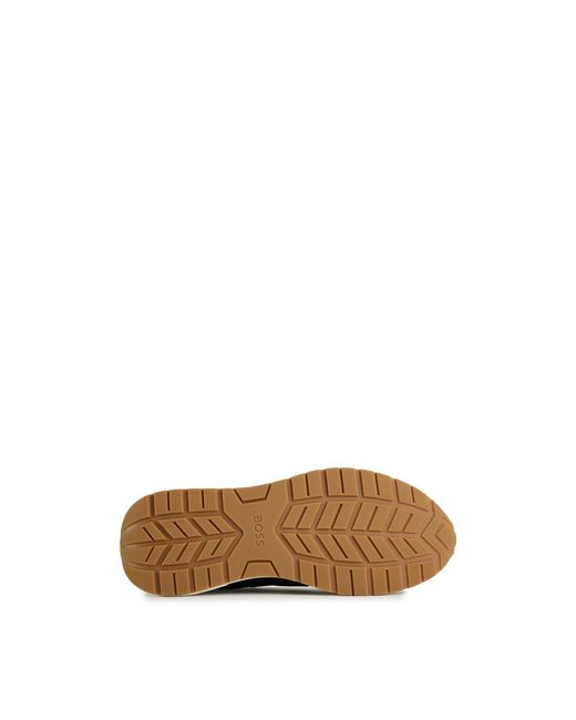 Boss Brown Vinston Runn Trainers for men