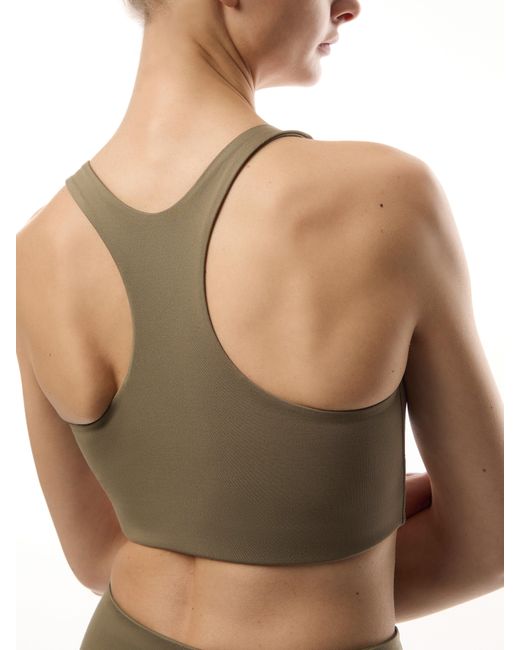 GIRLFRIEND COLLECTIVE Brown Float Lola Bra