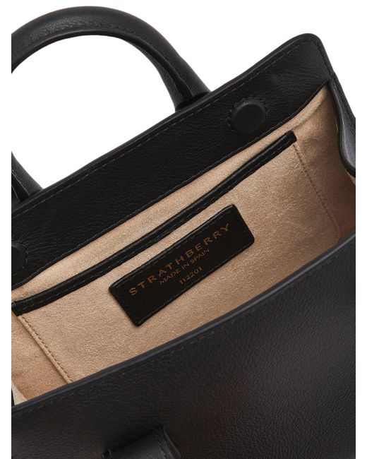 Strathberry Black Women's Nano Tote