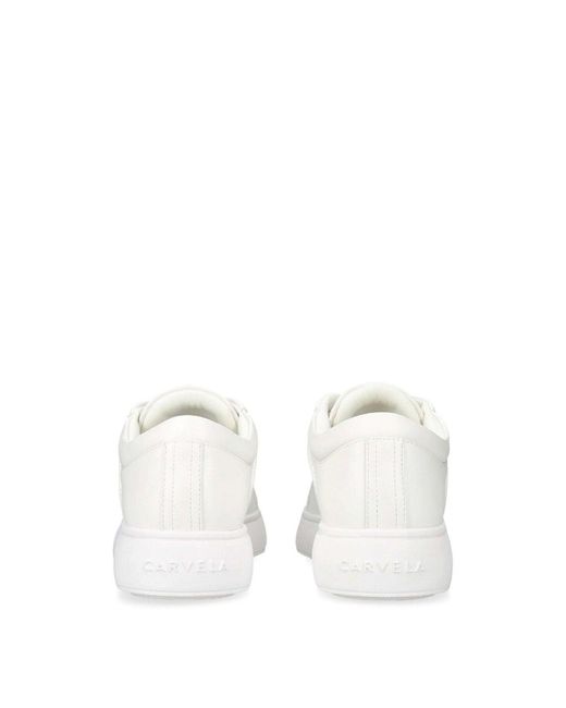 Carvela Kurt Geiger White Soar Ii Trainers