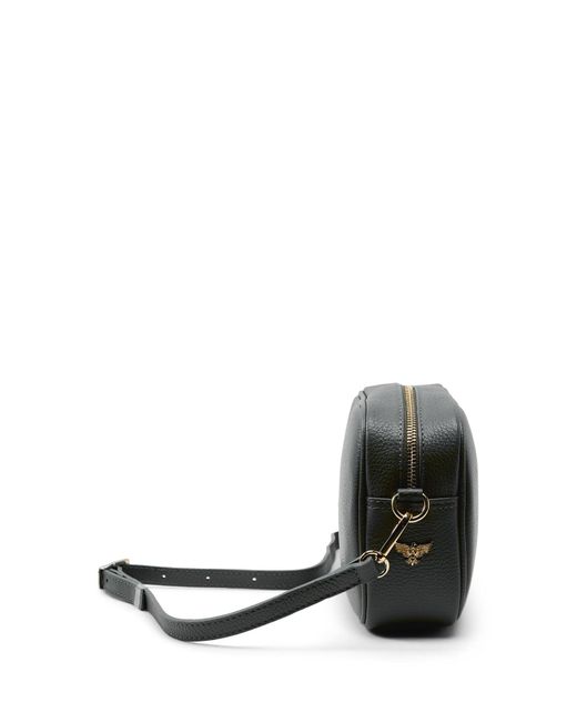 Apatchy London Black The Tassel Crossbody Bag