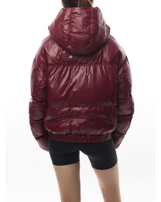 Adidas By Stella McCartney Red Women's Asmc Coat True Nature Padded
