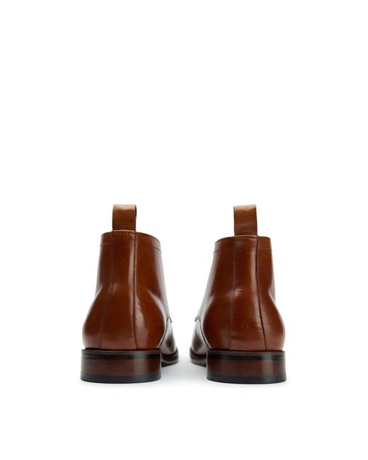 Sole Ldn Brown Firey Chukka Boots Sand for men