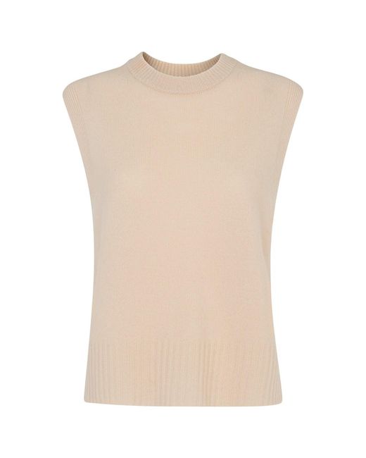 Whistles White Women's Wool Sleeveless Tank