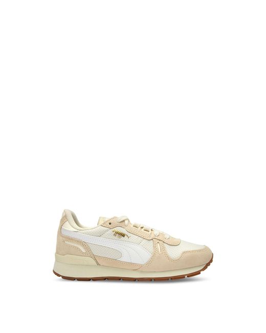 PUMA White Rx737 Vintage Trainers