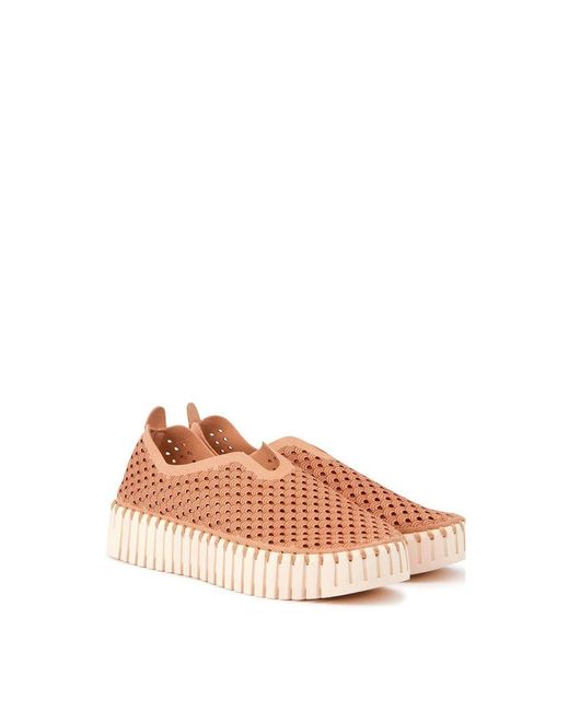 Ilse Jacobsen Pink Tulip Platform Shoes