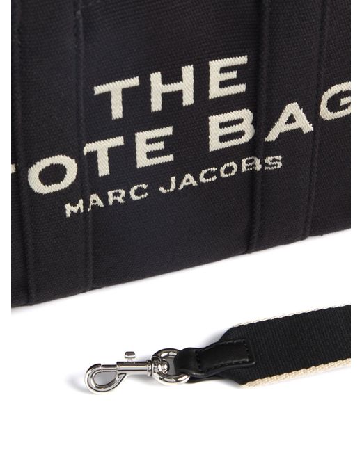 Marc Jacobs Black The Jacquard Small Tote Bag