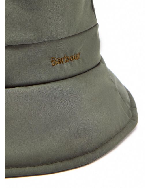 Barbour Green Calgary Bucket Hat for men