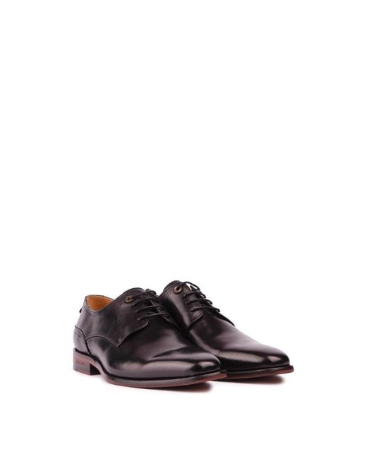 Simon Carter White Warren Derby Shoes for men