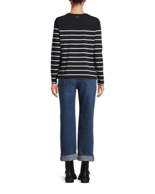 Barbour Black Bradley Top