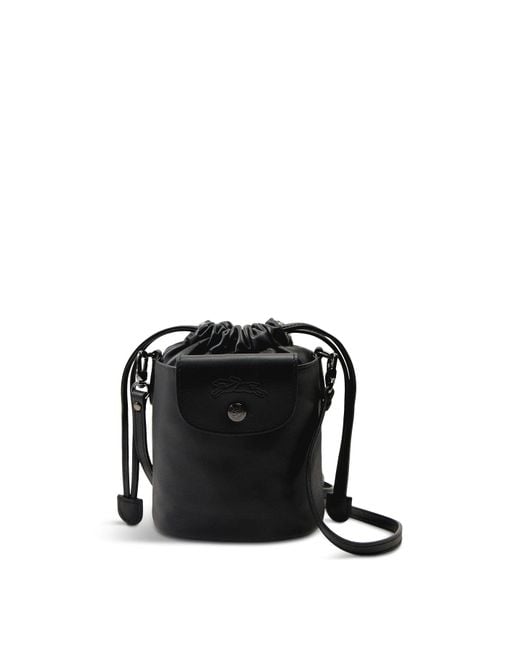 Longchamp Black Le Pliage Xtra Bucket Bag Xs