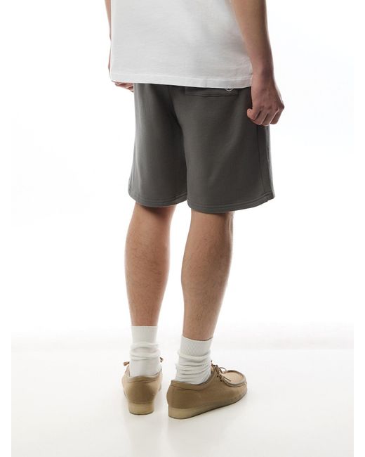 BBCICECREAM Gray Small Arch Logo Shorts for men