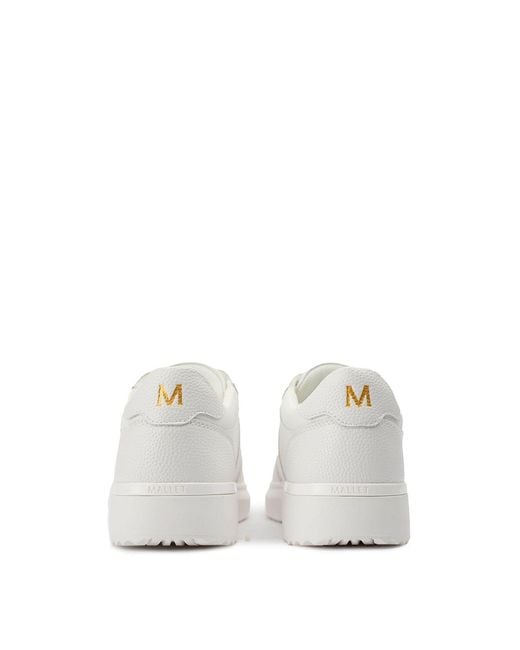 Mallet White Hoxton Trainers for men