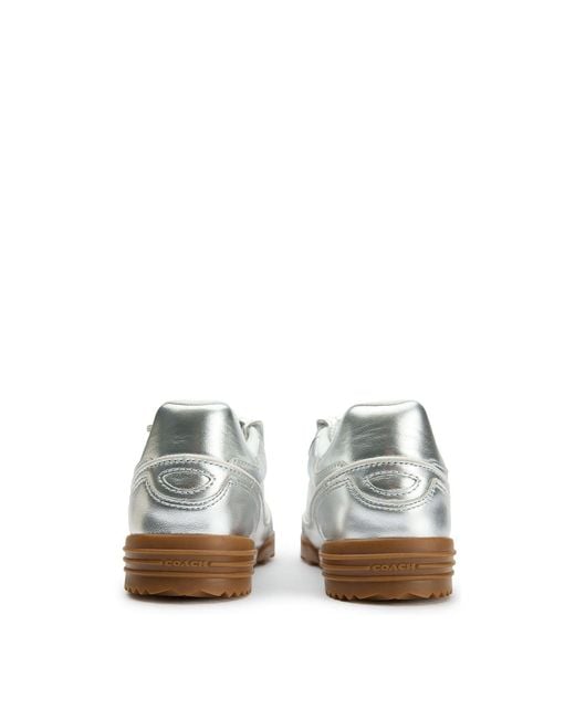 COACH White Match Trainers for men