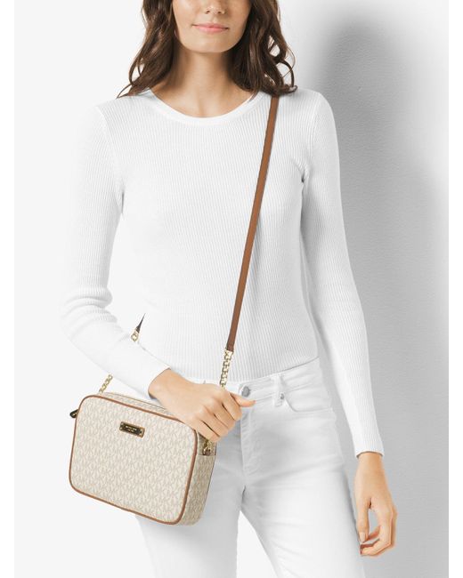 Michael Kors Natural Large Crossbody Bag