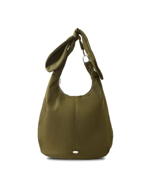 Damson Madder Green Gene Oversized Recycled Tote Bag