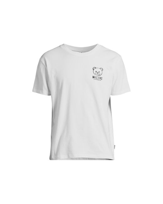 Moschino White Men's Bear T-shirt for men