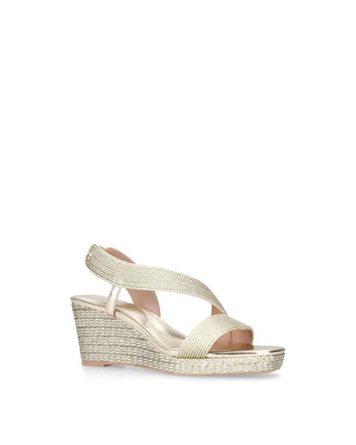 Carvela Kurt Geiger Natural Women's Gala Wedge 70