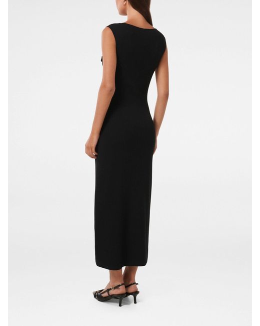 Forever New Black Harriet Zip Through Midi Dress