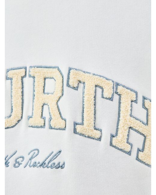 4th & Reckless White Leon Sweatshirt