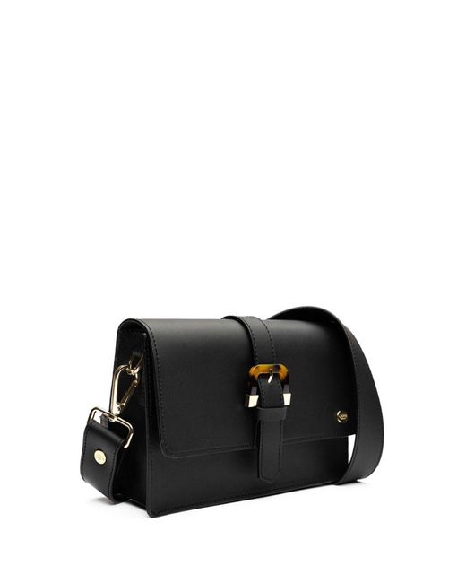 V.Gan Black Vegan Coco Tortoiseshell Bags And Wallets