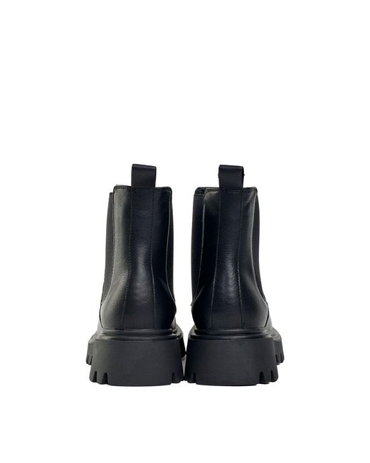 V.Gan Black Vegan Russ Chelsea Boots