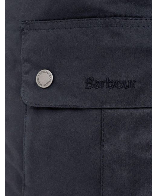Barbour Black Tourer Duke Wax for men