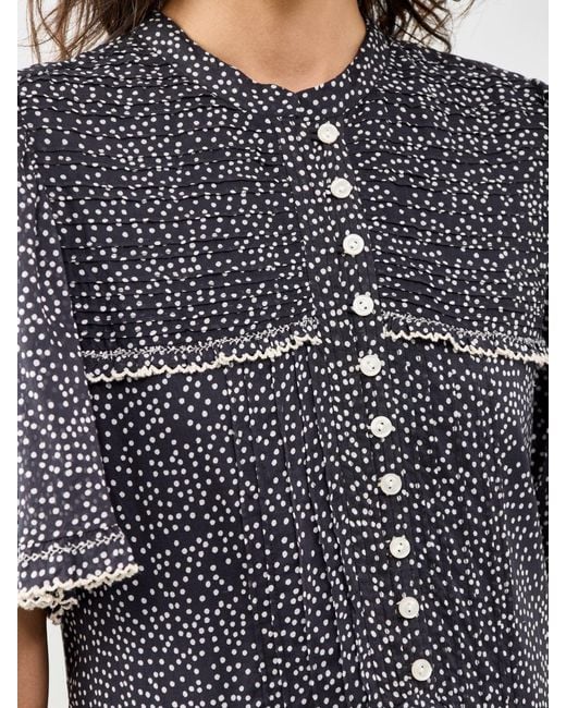 Isabel Marant Gray Daynia-Ga Mini Dress Multi