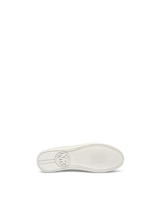 Michael Kors White Scotty Trainers