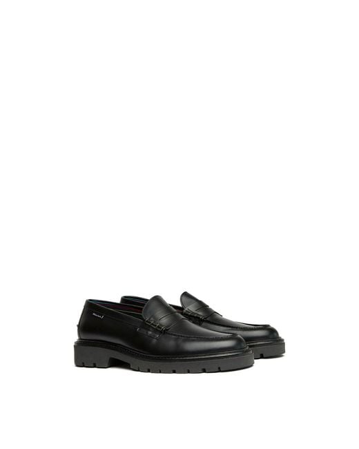Paul Smith Black Bolzano Loafers for men