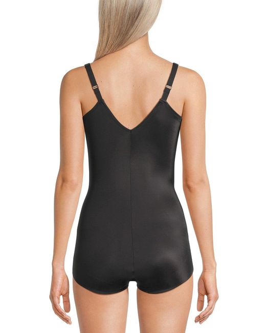 Miracle Control Black Lycra Fit Sense Body Suit